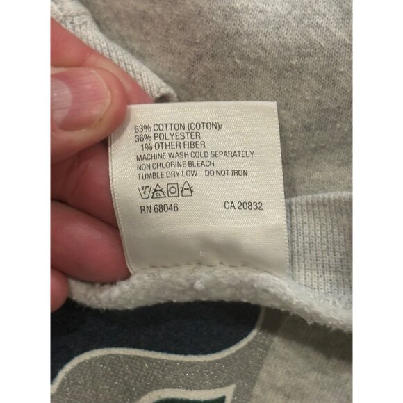 Vintage 1993 Tultex Hartford Whalers NHL Crewneck Sweatshirt Gray Men's XL - Picture 9 of 9